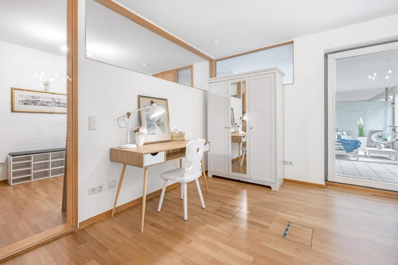 Zwei Zimmer Wohnung Im Stadtzentrum Mit Tiefgaragenplatz München Kültér fotó
